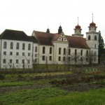 monastery and garden